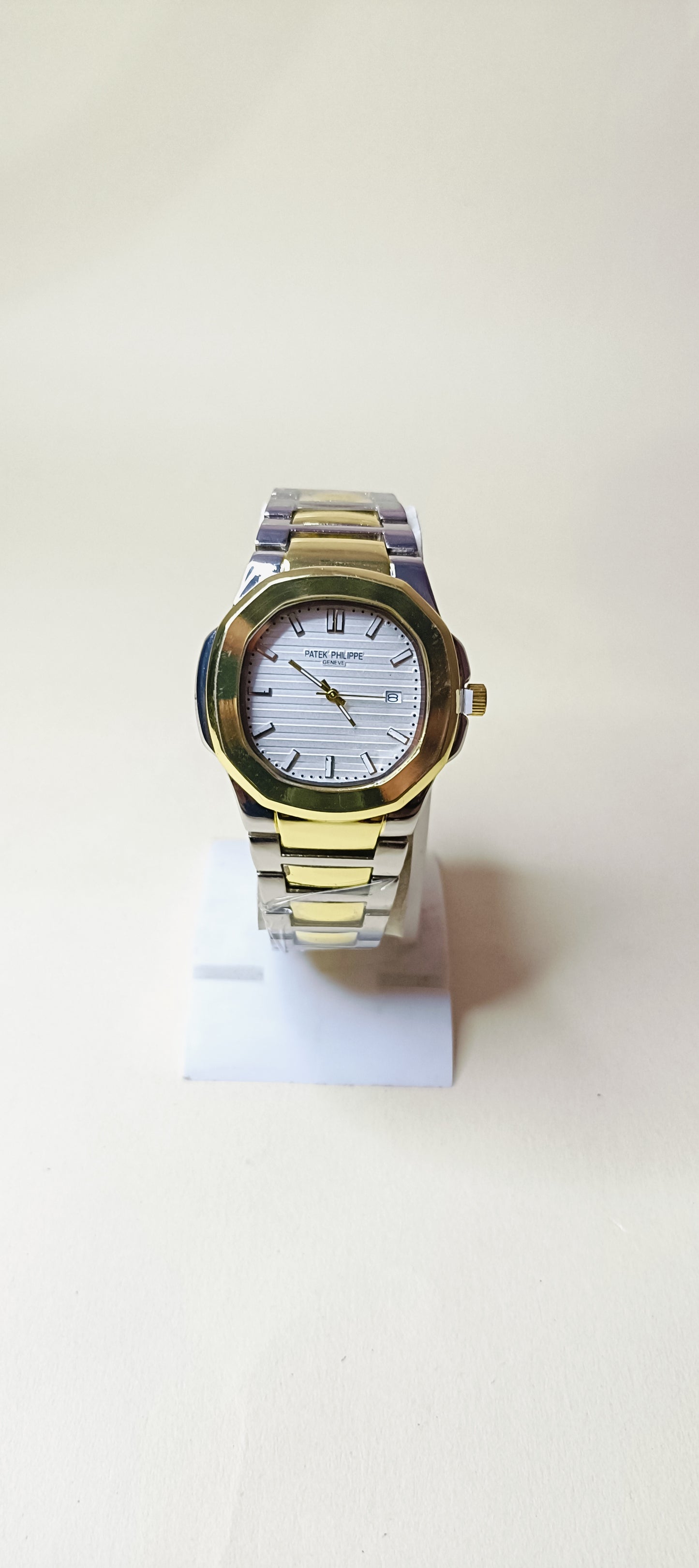 Patek Philippe truetone with white dial