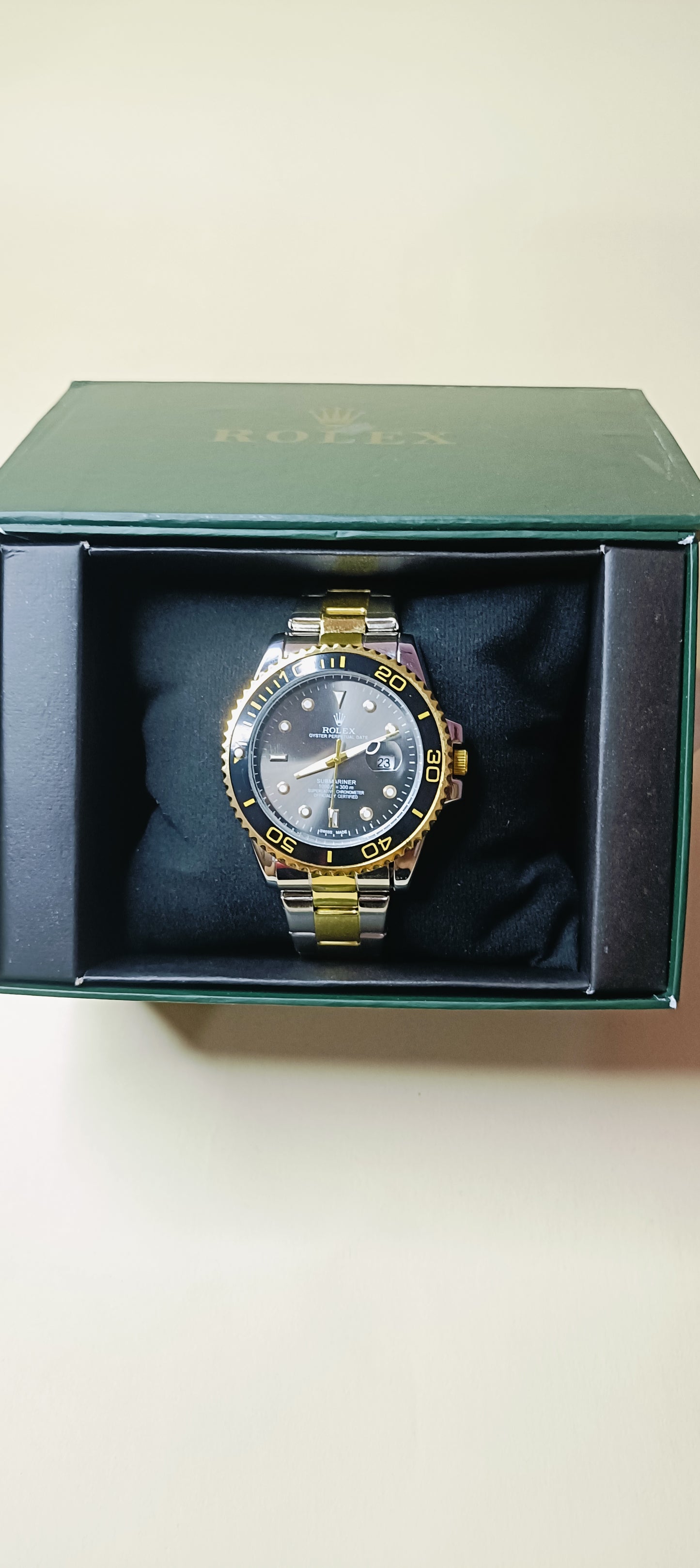 Rolex rolling dial watch
